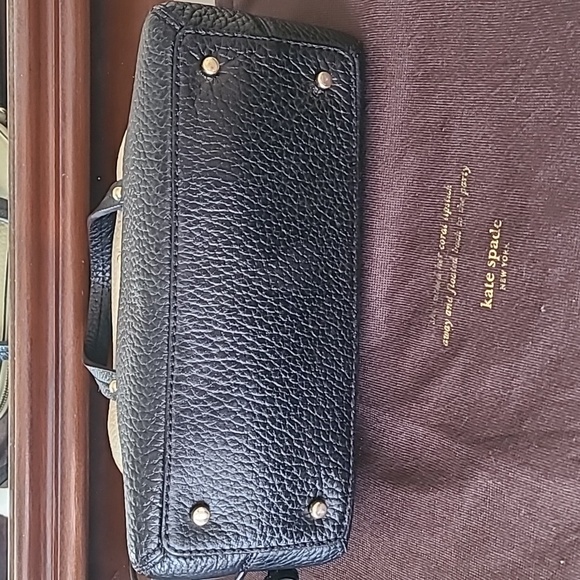 Kate Spade Black and Cream Satchel - Picture 6 of 9